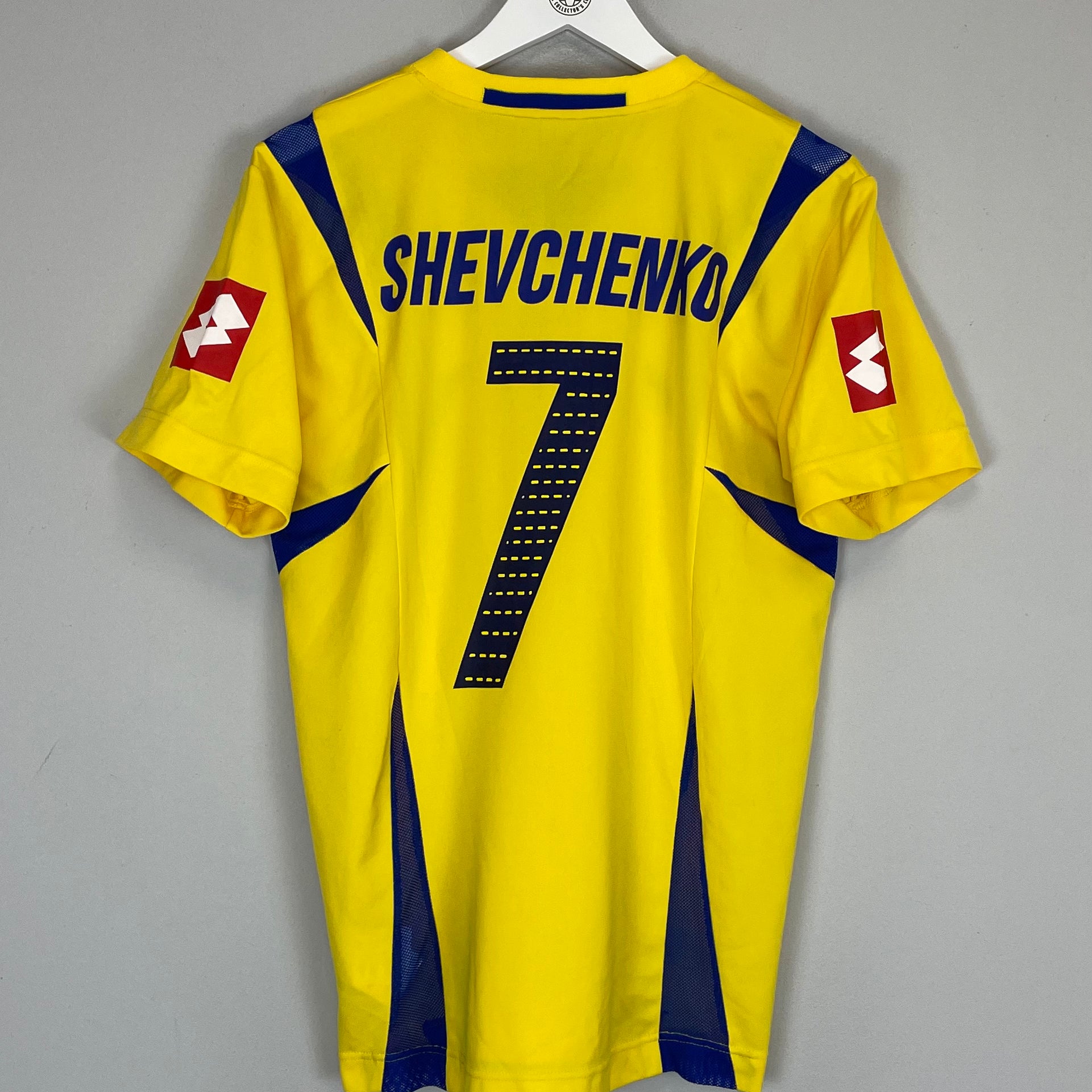 2006/08 UKRAINE SHEVCHENKO #7 HOME SHIRT (M) LOTTO – Cult Kits