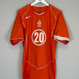 2004/06 NETHERLANDS SEEDORF #20 HOME SHIRT (L) NIKE