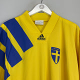 1992/94 SWEDEN HOME SHIRT (XL) ADIDAS