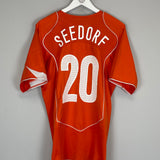 2004/06 NETHERLANDS SEEDORF #20 HOME SHIRT (L) NIKE