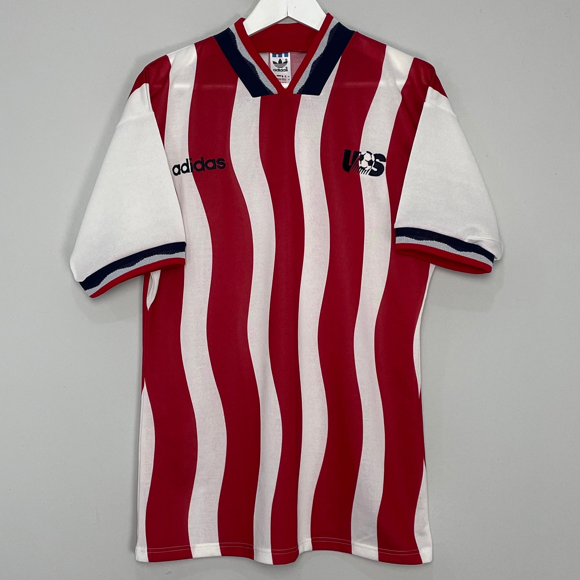 Shop 1994/95 USA HOME SHIRT (M) ADIDAS, classic football shirts, vintage football shirts & retro soccer jerseys at Cult Kits