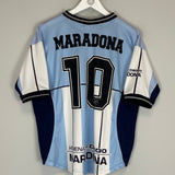2001 ARGENTINA MARADONA TESTIMONIAL SHIRT (M) FILA