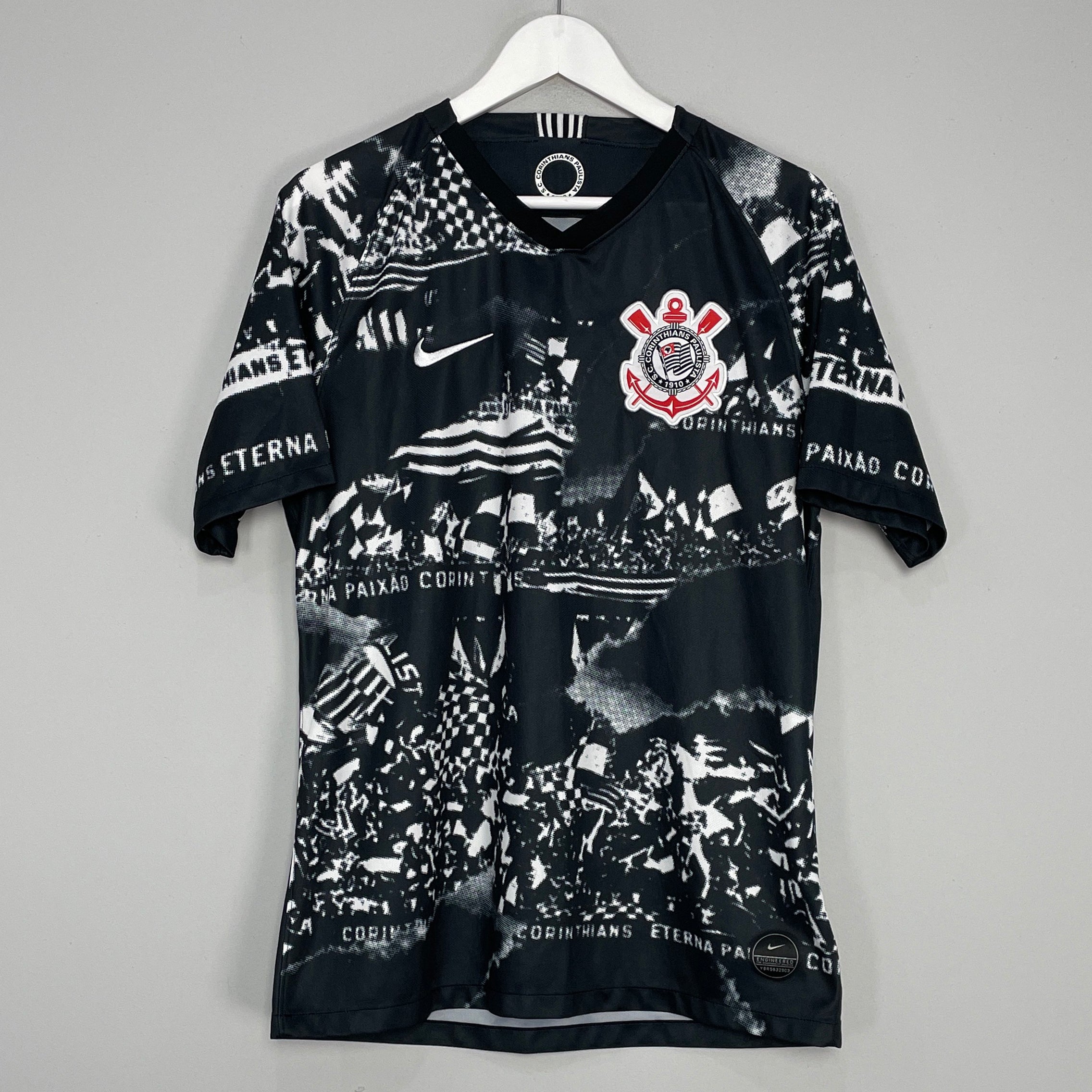 Shop 2019/20 CORINTHIANS THIRD SHIRT (L) NIKE, classic football shirts, vintage football shirts & retro soccer jerseys at Cult Kits