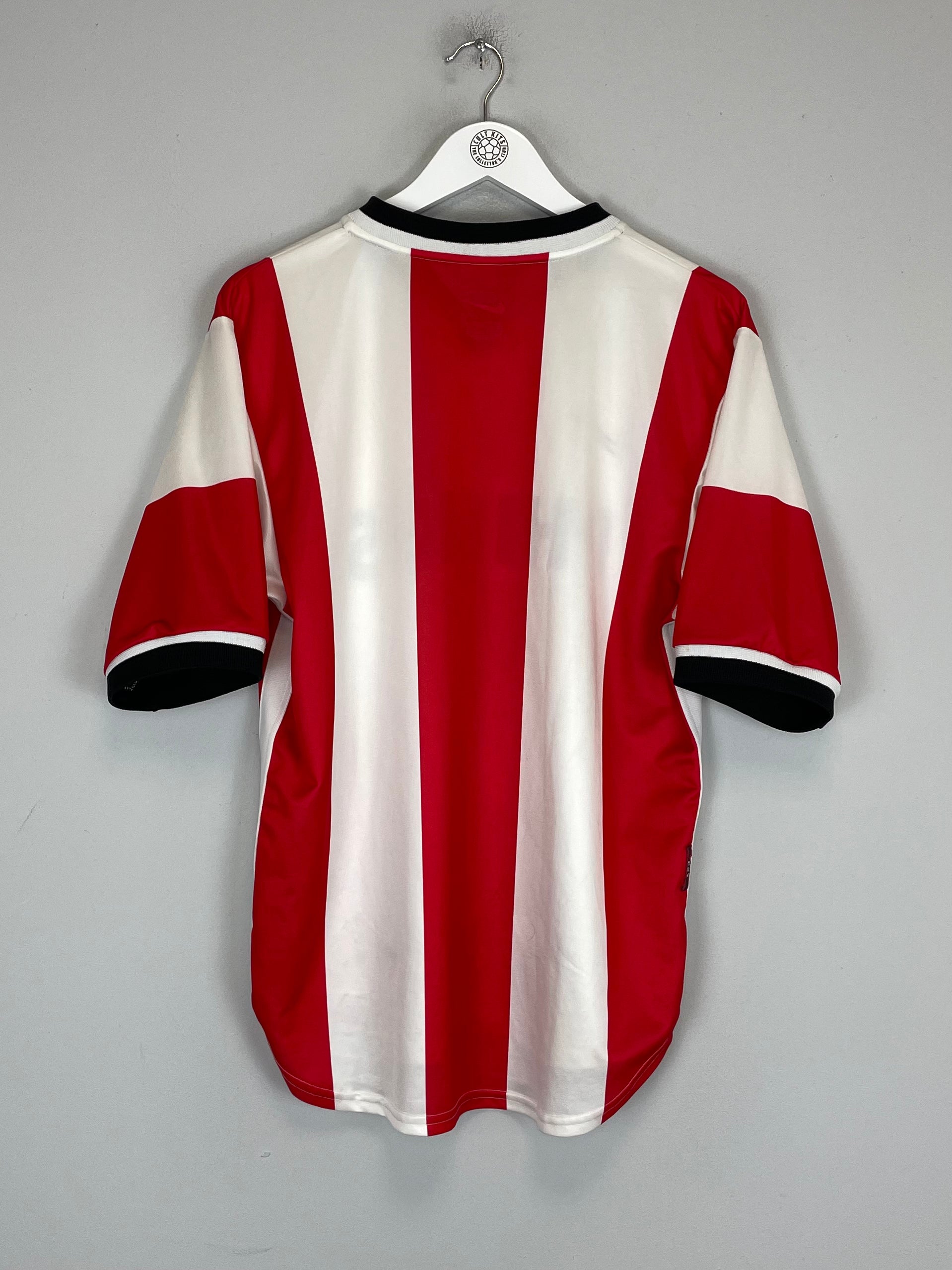 Shop 1998/00 PSV HOME SHIRT (M) NIKE, classic football shirts, vintage football shirts & retro soccer jerseys at Cult Kits