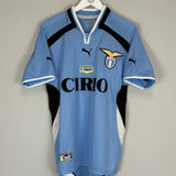 1999/00 LAZIO CRESPO #10 HOME SHIRT (M) PUMA