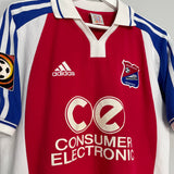 Shop 2000/02 UNTERHACHING OBERLEITNER #10 HOME SHIRT (S) ADIDAS, classic football shirts, vintage football shirts & retro soccer jerseys at Cult Kits