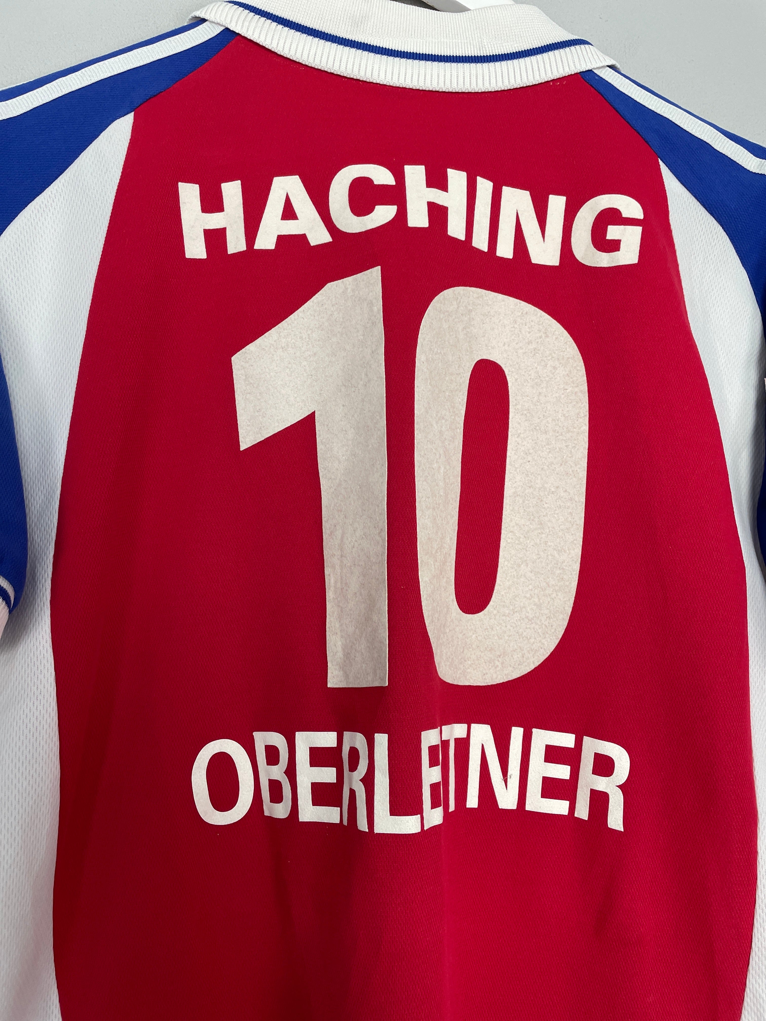 Shop 2000/02 UNTERHACHING OBERLEITNER #10 HOME SHIRT (S) ADIDAS, classic football shirts, vintage football shirts & retro soccer jerseys at Cult Kits
