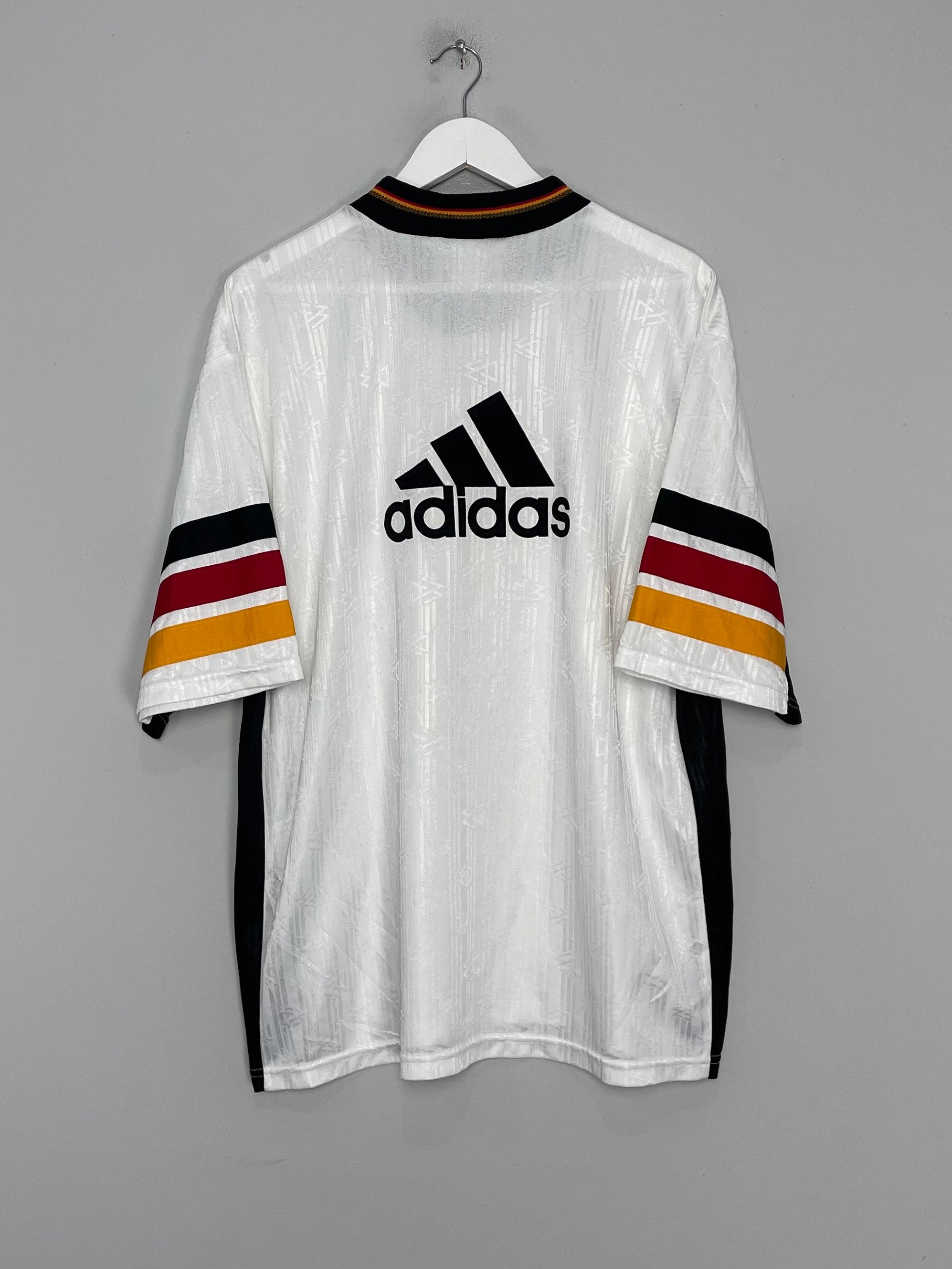 Shop 1998/00 GERMANY TRAINING SHIRT (XXL) ADIDAS, classic football shirts, vintage football shirts & retro soccer jerseys at Cult Kits