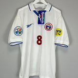 1996/98 RUSSIA KANCHELSKIS #8 *BNWT* HOME SHIRT (L) REEBOK