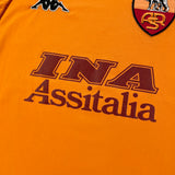 2000/01 AS Roma Goalkeeper Shirt (M) Kappa