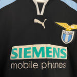 Shop 2000/01 LAZIO NEDVED #18 AWAY SHIRT (M) PUMA, classic football shirts, vintage football shirts & retro soccer jerseys at Cult Kits
