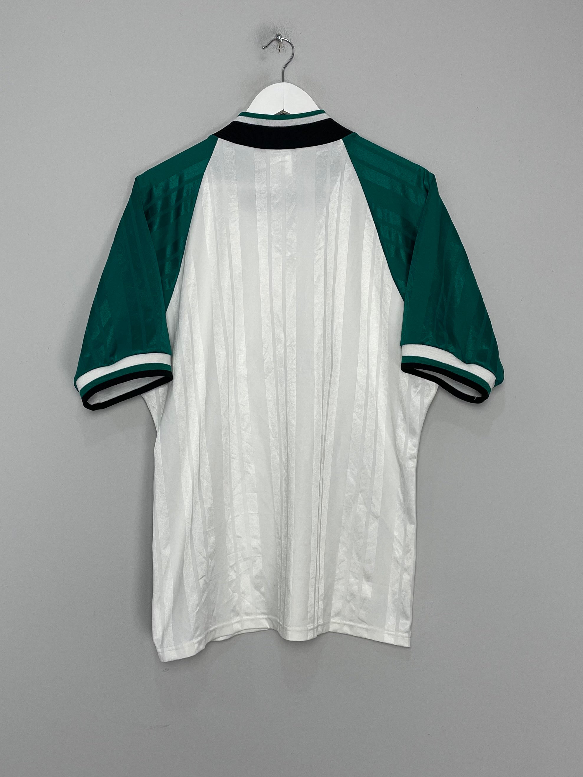 Shop 1993/95 LIVERPOOL AWAY SHIRT (M) ADIDAS, classic football shirts, vintage football shirts & retro soccer jerseys at Cult Kits