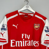2014/15 ARSENAL KOSCIELNY #6 HOME SHIRT (XL) PUMA