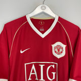 2006/07 MANCHESTER UNITED RONALDO #7 *SIGNED* HOME SHIRT (XL) NIKE