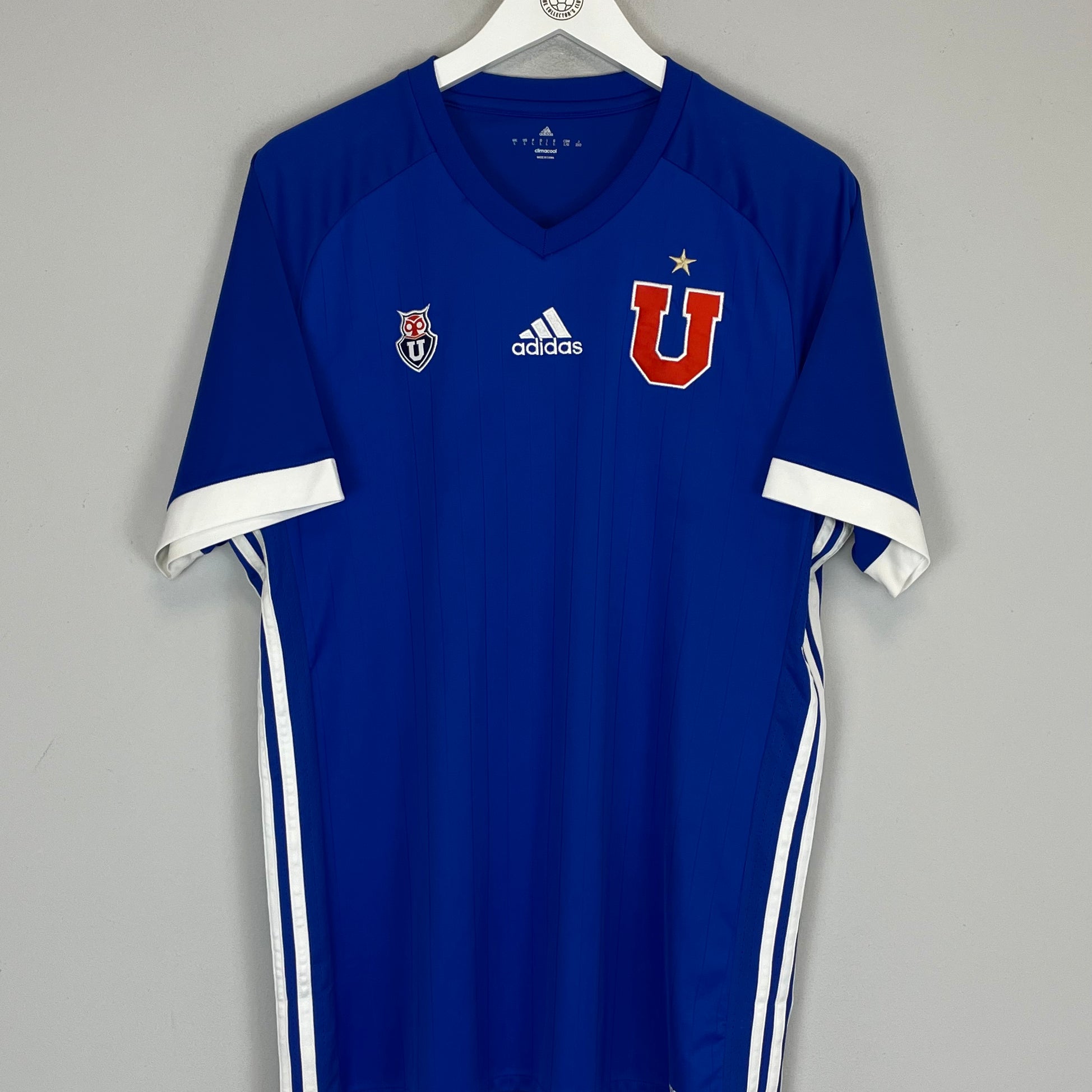 Shop 2016/17 UNIVERSIDAD DE CHILE HOME SHIRT (L) ADIDAS, classic football shirts, vintage football shirts & retro soccer jerseys at Cult Kits