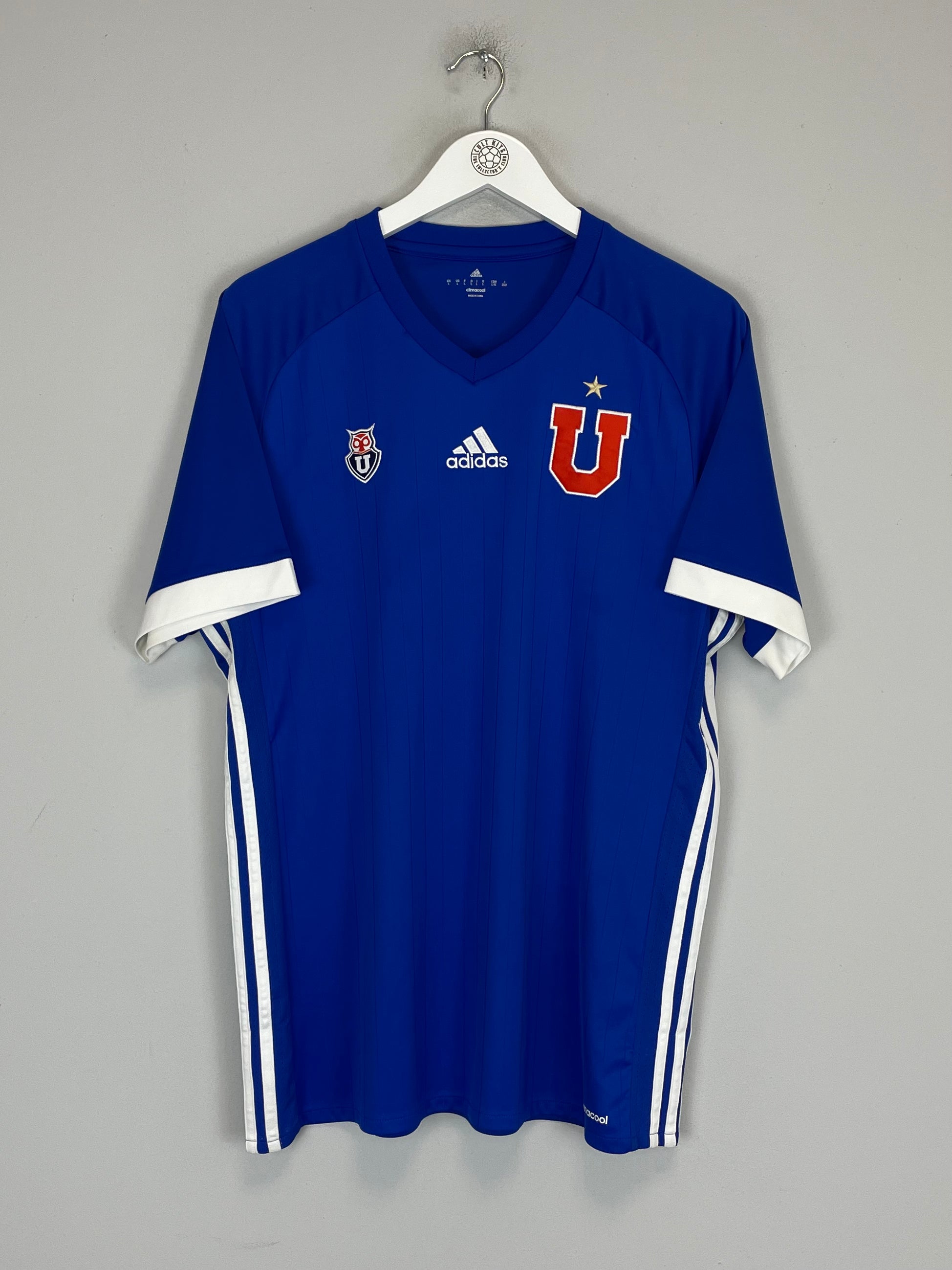 2016 17 UNIVERSIDAD DE CHILE HOME SHIRT L ADIDAS Cult Kits 2016-17-universidad-de-chile-home-shirt-l-adidas-cult-kits