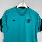 2021/22 INTER MILAN TRAINING SHIRT (M) NIKE