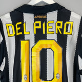 2010/11 JUVENTUS DEL PIERO #10 HOME SHIRT (M) NIKE