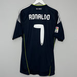 Shop 2010/11 REAL MADRID RONALDO #7 AWAY SHIRT (XL) ADIDAS, classic football shirts, vintage football shirts & retro soccer jerseys at Cult Kits