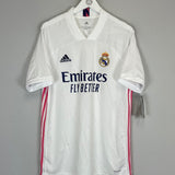 2020/21 REAL MADRID BENZEMA #9 *BNWT* HOME SHIRT (L) ADIDAS