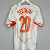2004/06 NETHERLANDS SEEDORF #20 AWAY SHIRT (M) NIKE