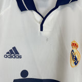 2000/01 REAL MADRID FIGO #10 HOME SHIRT (M) ADIDAS