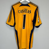 2005/06 REAL MADRID CASILLAS #1 GK SHIRT (M) ADIDAS