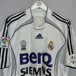 2006/07 Real Madrid Ronaldo #9 home shirt, large, Adidas, vintage football shirts, very good condition.