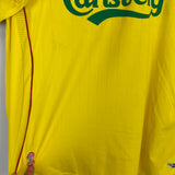 2006/07 LIVERPOOL GERRARD #8 AWAY SHIRT (L) ADIDAS