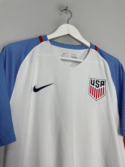 2016/17 USA HOME SHIRT (XL) NIKE