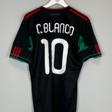Shop 2010/11 MEXICO C.BLANCO #10 AWAY SHIRT (M) ADIDAS, classic football shirts, vintage football shirts & retro soccer jerseys at Cult Kits
