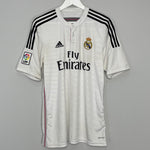 Shop 2014/15 REAL MADRID BALE #11 HOME SHIRT (L) ADIDAS, classic football shirts, vintage football shirts & retro soccer jerseys at Cult Kits