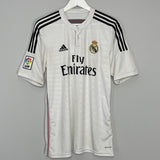 Shop 2014/15 REAL MADRID BALE #11 HOME SHIRT (L) ADIDAS, classic football shirts, vintage football shirts & retro soccer jerseys at Cult Kits