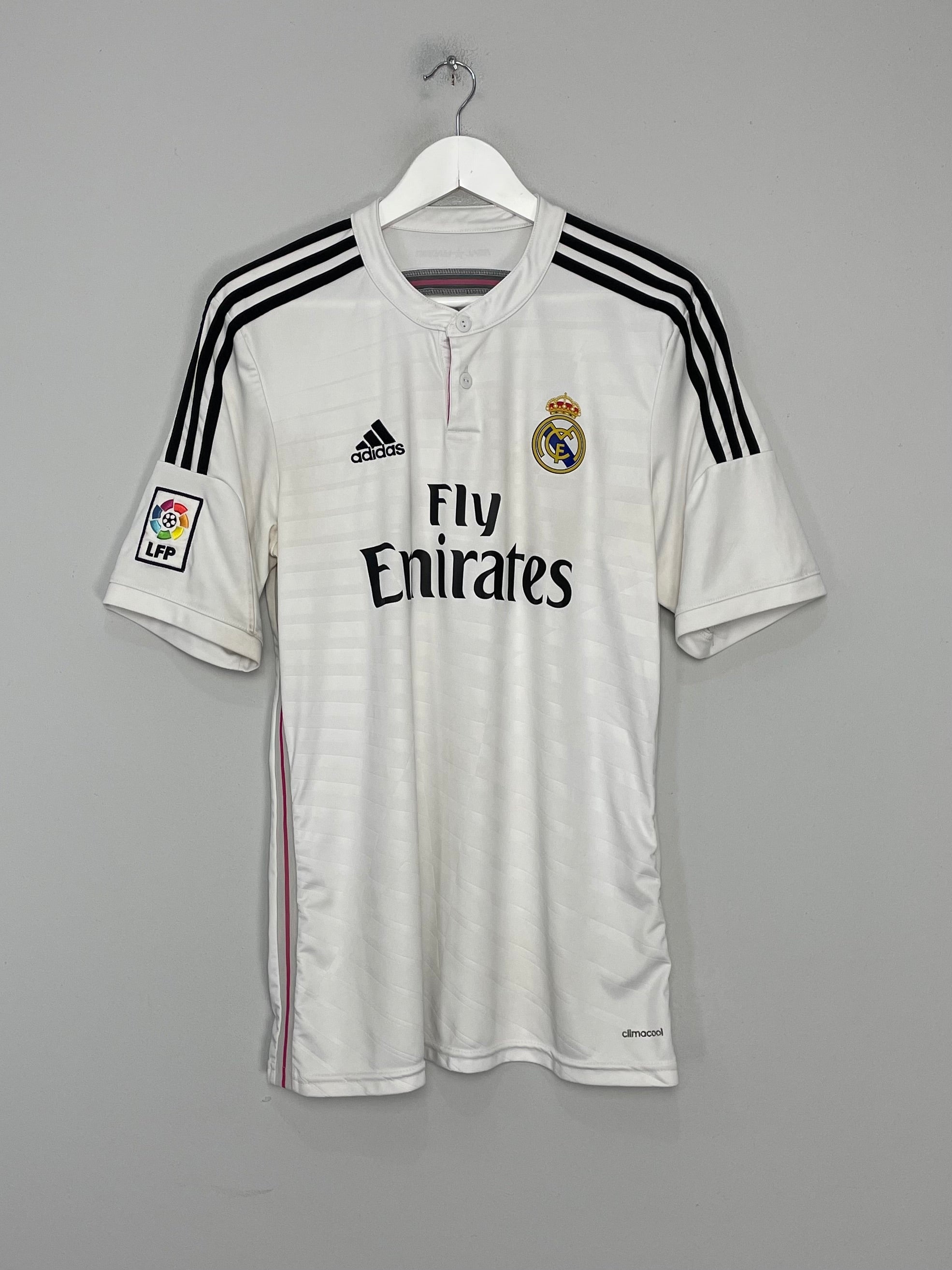 Shop 2014/15 REAL MADRID BALE #11 HOME SHIRT (L) ADIDAS, classic football shirts, vintage football shirts & retro soccer jerseys at Cult Kits
