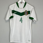 Shop 2006/07 MEXICO R.MARQUEZ #4 AWAY SHIRT (M) NIKE, classic football shirts, vintage football shirts & retro soccer jerseys at Cult Kits