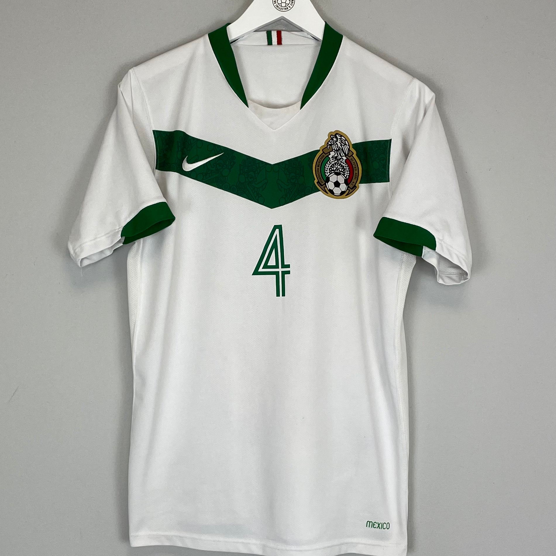 Shop 2006/07 MEXICO R.MARQUEZ #4 AWAY SHIRT (M) NIKE, classic football shirts, vintage football shirts & retro soccer jerseys at Cult Kits