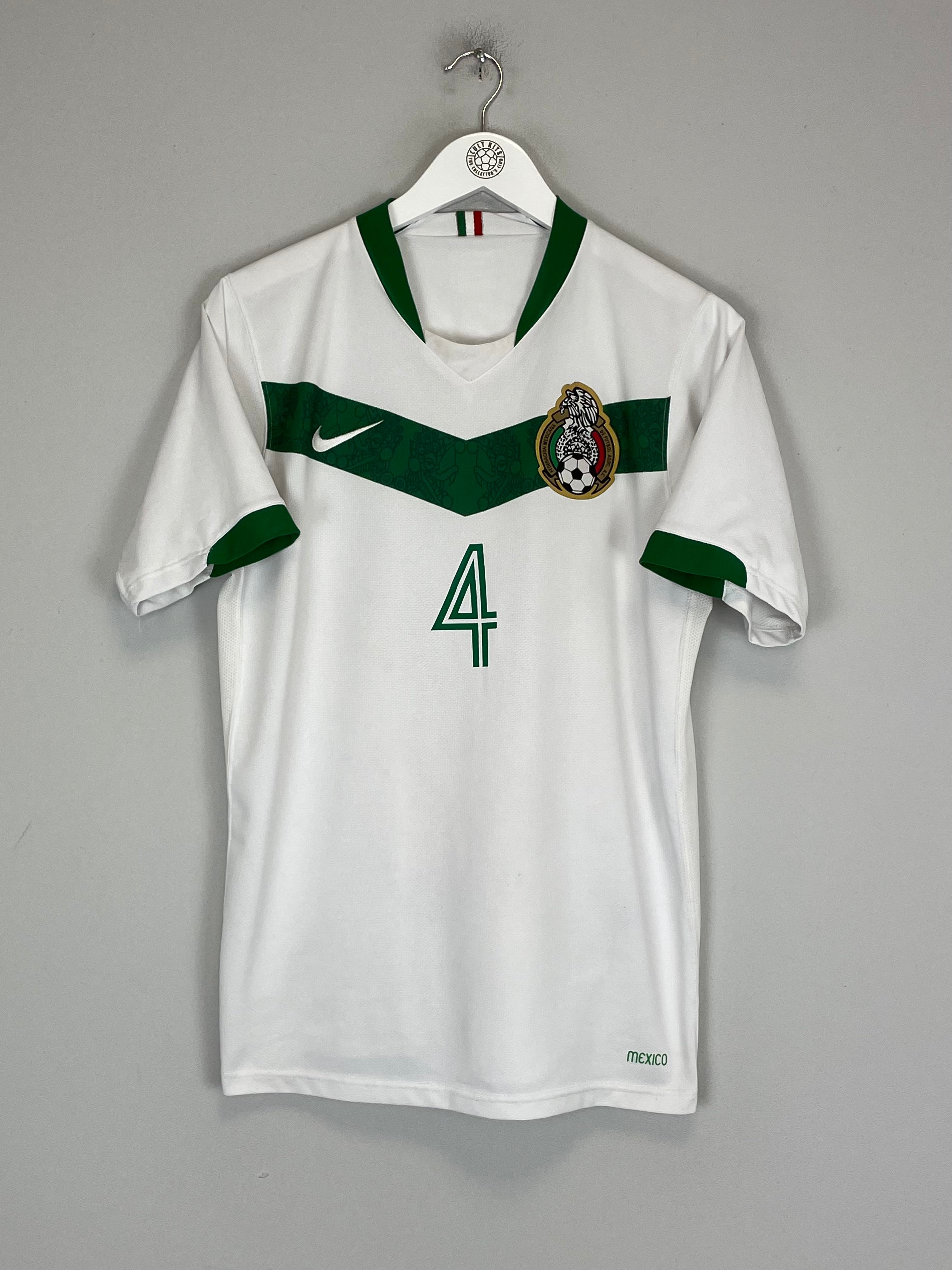 Shop 2006/07 MEXICO R.MARQUEZ #4 AWAY SHIRT (M) NIKE, classic football shirts, vintage football shirts & retro soccer jerseys at Cult Kits