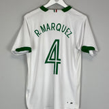 Shop 2006/07 MEXICO R.MARQUEZ #4 AWAY SHIRT (M) NIKE, classic football shirts, vintage football shirts & retro soccer jerseys at Cult Kits