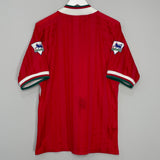 Shop 1993/95 LIVERPOOL HOME SHIRT (M) ADIDAS, classic football shirts, vintage football shirts & retro soccer jerseys at Cult Kits