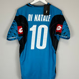 Shop 2005/06 UDINESE DI NATALE #10 *BNWT* THIRD SHIRT (M) LOTTO, classic football shirts, vintage football shirts & retro soccer jerseys at Cult Kits