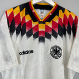 Shop 1994 GERMANY HOME SHIRT (L) ADIDAS, classic football shirts, vintage football shirts & retro soccer jerseys at Cult Kits