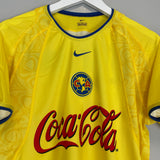 Shop 2002/03 CLUB AMERICA HOME SHIRT (M) NIKE, classic football shirts, vintage football shirts & retro soccer jerseys at Cult Kits