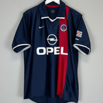 Shop 2001/02 PSG RONALDINHO #21 HOME SHIRT (L) NIKE, classic football shirts, vintage football shirts & retro soccer jerseys at Cult Kits