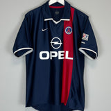 Shop 2001/02 PSG RONALDINHO #21 HOME SHIRT (L) NIKE, classic football shirts, vintage football shirts & retro soccer jerseys at Cult Kits