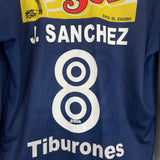2005/06 TIBURONES ROJOS J.SANCHEZ #8 L/S AWAY SHIRT (M) JOMA