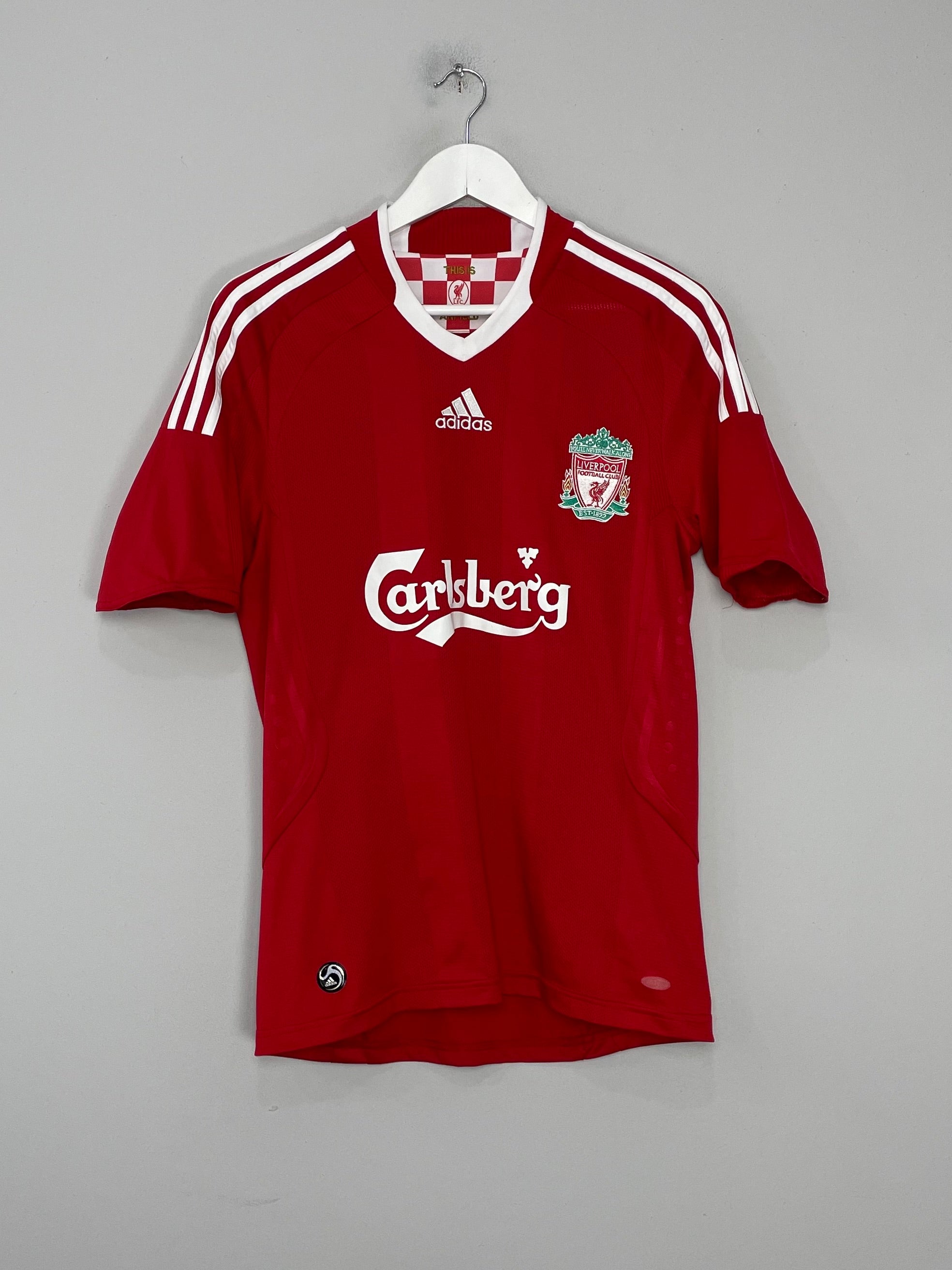 Shop 2008/10 LIVERPOOL TORRES #9 HOME SHIRT (S) ADIDAS, classic football shirts, vintage football shirts & retro soccer jerseys at Cult Kits