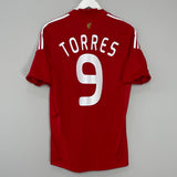 Shop 2008/10 LIVERPOOL TORRES #9 HOME SHIRT (S) ADIDAS, classic football shirts, vintage football shirts & retro soccer jerseys at Cult Kits