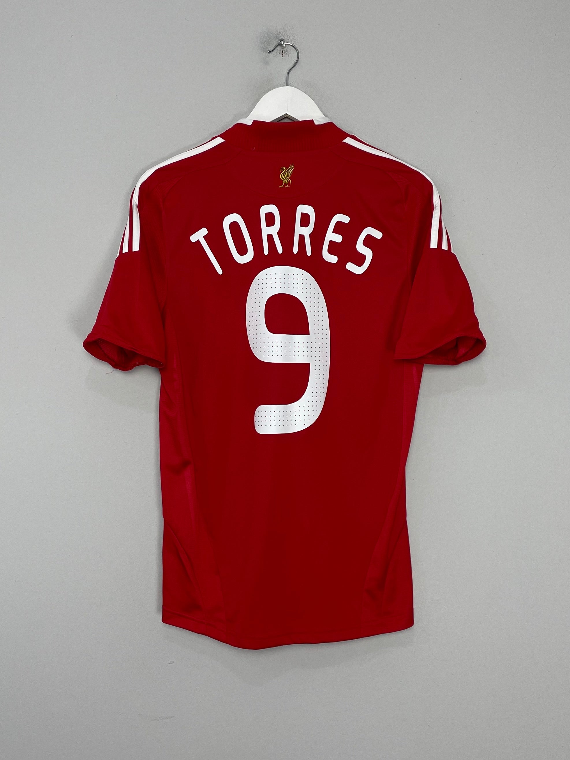 Shop 2008/10 LIVERPOOL TORRES #9 HOME SHIRT (S) ADIDAS, classic football shirts, vintage football shirts & retro soccer jerseys at Cult Kits