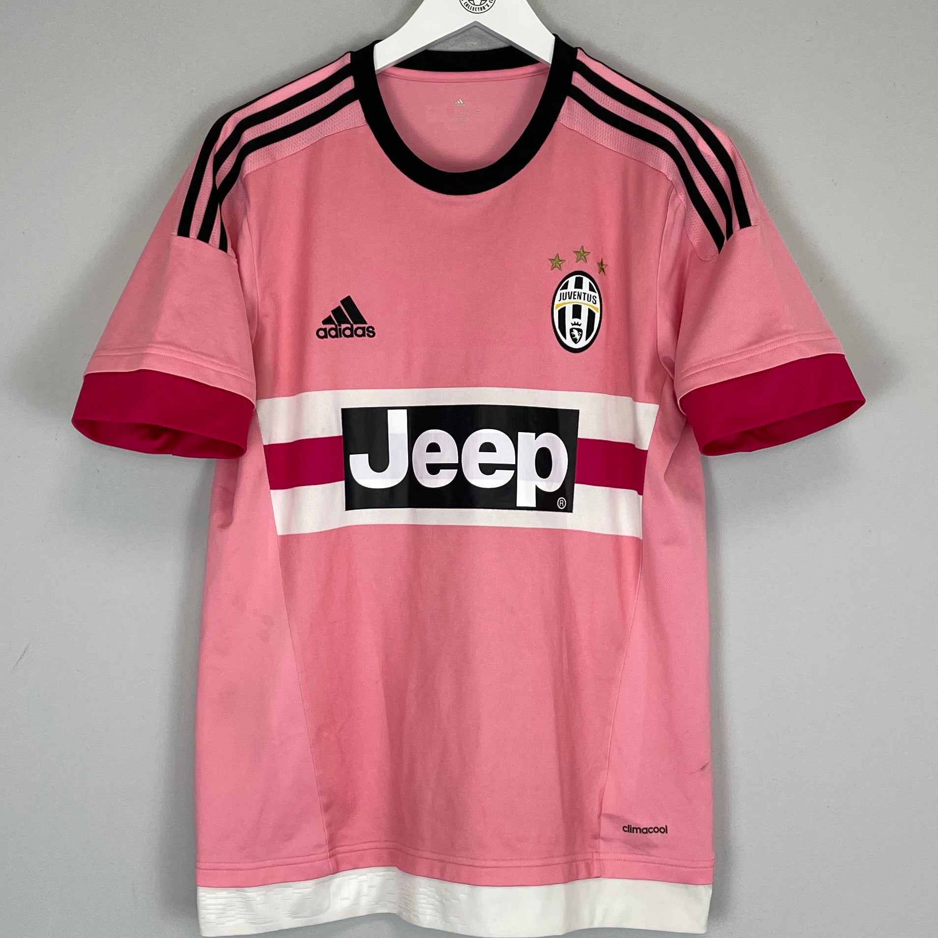 Shop 2015/16 JUVENTUS AWAY SHIRT (M) ADIDAS, classic football shirts, vintage football shirts & retro soccer jerseys at Cult Kits