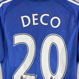 2008/09 CHELSEA DECO #20 HOME SHIRT (M) ADIDAS